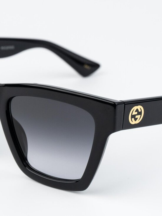 Gucci Women Sunglasses Black Grey Gradient Square GG1714S  display picture 2